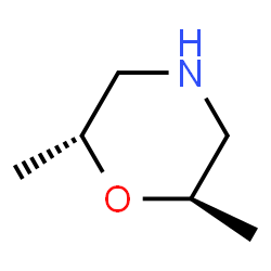 ChemSpider 2D Image | trans-2,6-Dimethylmorpholine | C6H13NO